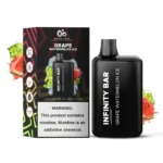 INFINITY DISPOSABLE VAPE GRAPE WATERMELON ICE 5000 PUFF 3.5%