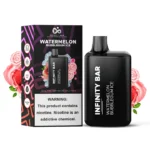 INFINITY DISPOSABLE VAPE WATERMELON BUBBLEGUM ICE 5000 PUFF 3.5 %