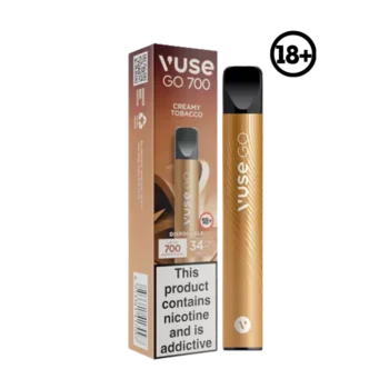 VUSE GO 700 DISPOSABLE CREAMY TOBACCO 34MG 700 PUFF