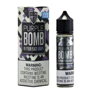 PURPLE BOMB ICED VGOD E-LIQUID 60ML