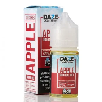 7 DAZE SALT - ORIGINAL ICED REDS APPLE 30ML (30mg,50mg)